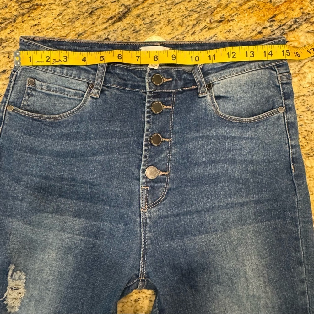 Kendall & Kylie Kontouring Jeans High Rise Skinny Juniors Size 11/12 Retail $128 - Picture 5 of 11